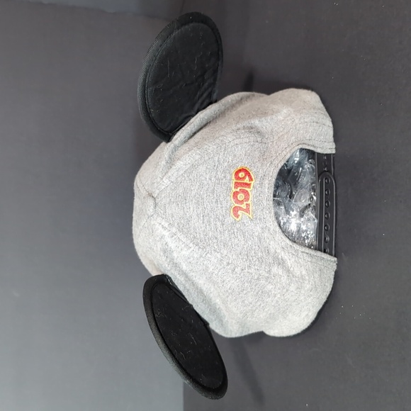 Disney Parks 2019,Gray/Black Mickey Mouse Snapback Hat,57-60 cm. - Picture 5 of 9